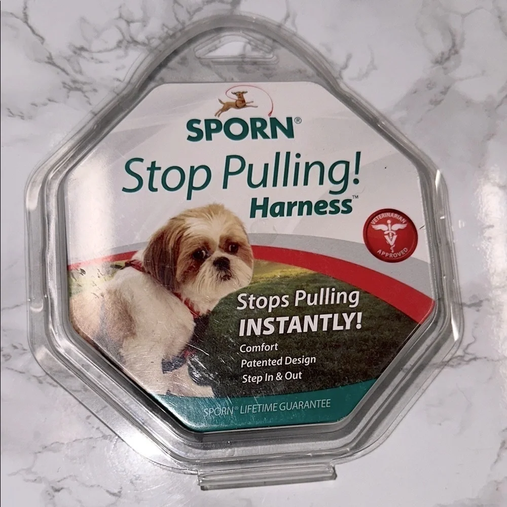 Sporn Stop Pulling Dog Harness size small